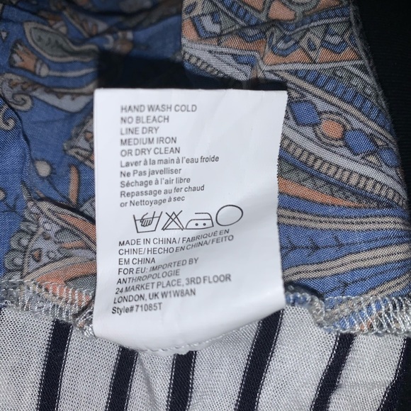 Anthropologie Anthro Tiny Santa Clara Tank - Picture 7 of 7